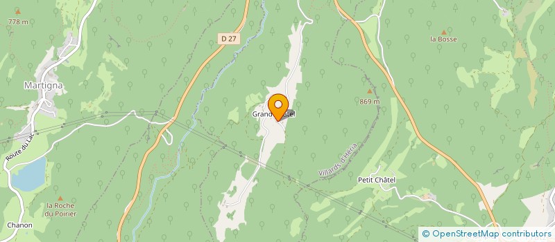 localisation de l'entreprise MONSIEUR ENZO BEL  VILLARDS-D'HERIA