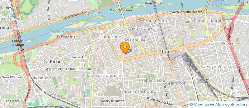 localisation de l'entreprise MONSIEUR ENZO BELLENOUE à TOURS