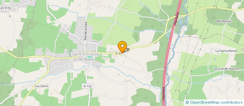 localisation de l'entreprise MONSIEUR ENZO BELLY  SAINT-CHRISTOLY-DE-BLAYE