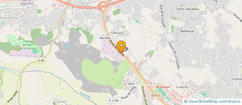 localisation de l'entreprise MONSIEUR ENZO BENEZECH  ALBI