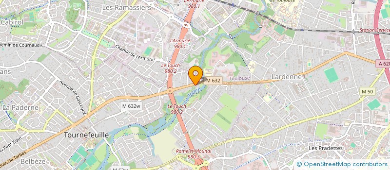 localisation de l'entreprise MONSIEUR ENZO BERINO  TOURNEFEUILLE