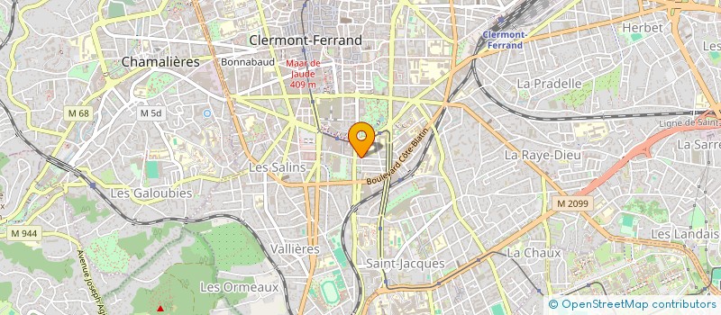 localisation de l'entreprise MONSIEUR ENZO BERTRAND  CLERMONT FERRAND