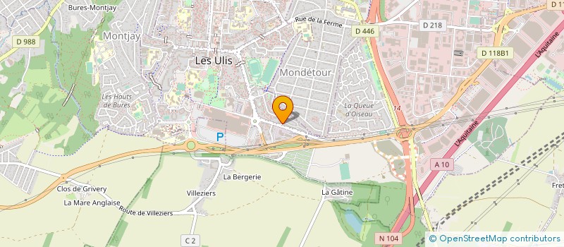 localisation de l'entreprise MONSIEUR ENZO BESSON à LES ULIS