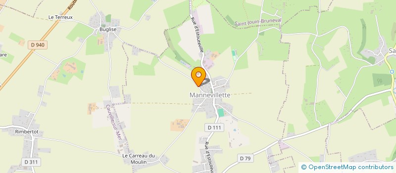 localisation de l'entreprise MONSIEUR ENZO BEUGIN  MANNEVILLETTE