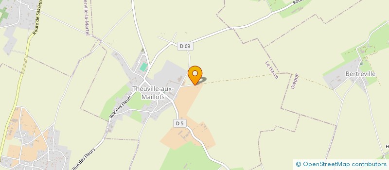 localisation de l'entreprise MONSIEUR ENZO BIDOIS  ANGERVILLE-BAILLEUL