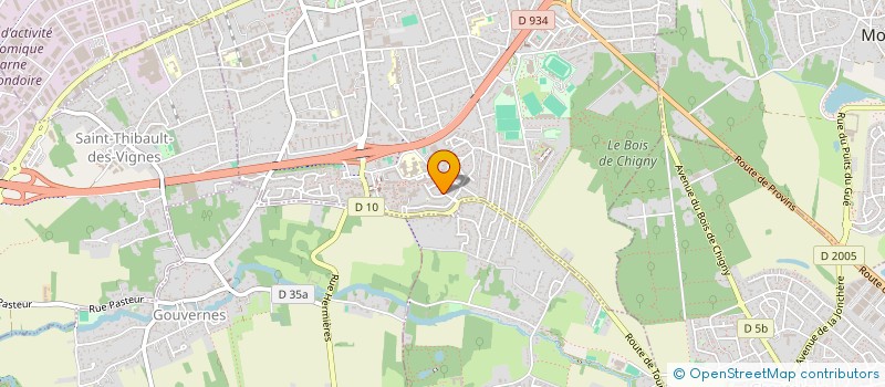 localisation de l'entreprise MONSIEUR ENZO BISOTTI  LAGNY-SUR-MARNE