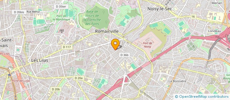 localisation de l'entreprise MONSIEUR ENZO BITAN  ROMAINVILLE