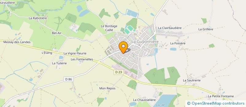 localisation de l'entreprise MONSIEUR ENZO BLANDIN à MONTAIGU-VENDEE