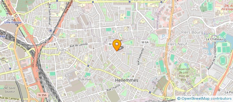 localisation de l'entreprise MONSIEUR ENZO BLAQUE à LILLE