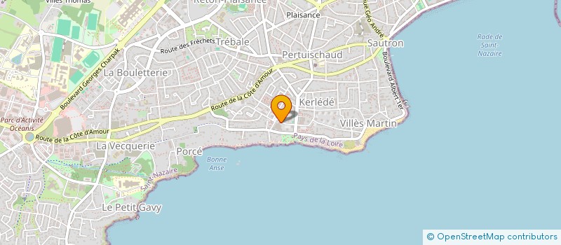 localisation de l'entreprise MONSIEUR ENZO BOCQUEL  SAINT-NAZAIRE