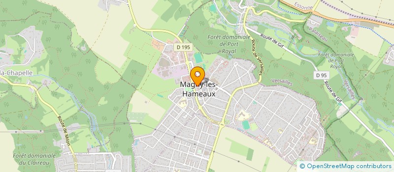 localisation de l'entreprise MONSIEUR ENZO BOISJEAN  MAGNY-LES-HAMEAUX