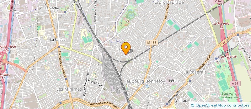 localisation de l'entreprise MONSIEUR ENZO BONATO à TOULOUSE