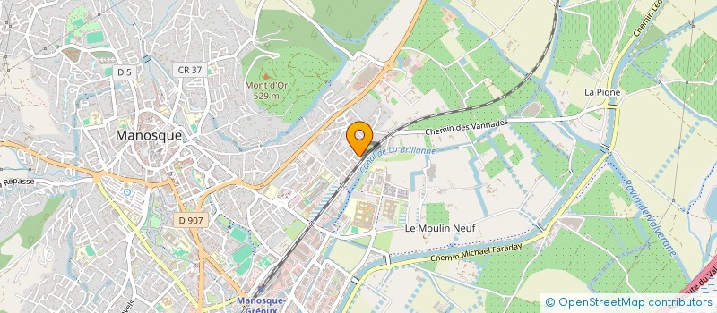 localisation de l'entreprise MONSIEUR ENZO BONNET à MANOSQUE
