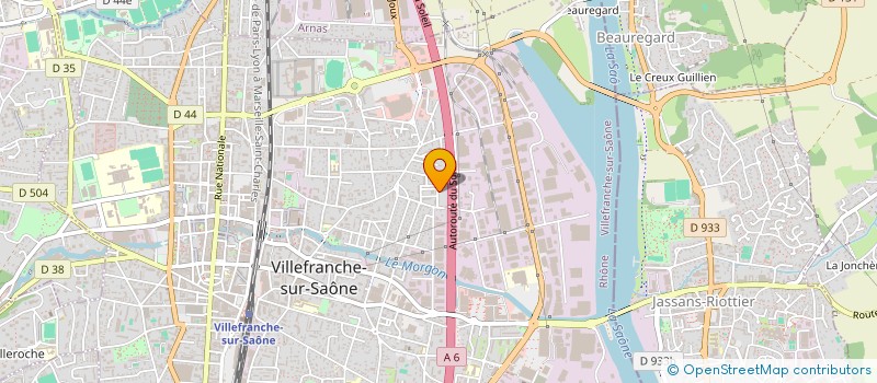 localisation de l'entreprise MONSIEUR ENZO BONNISSOL à VILLEFRANCHE-SUR-SAONE