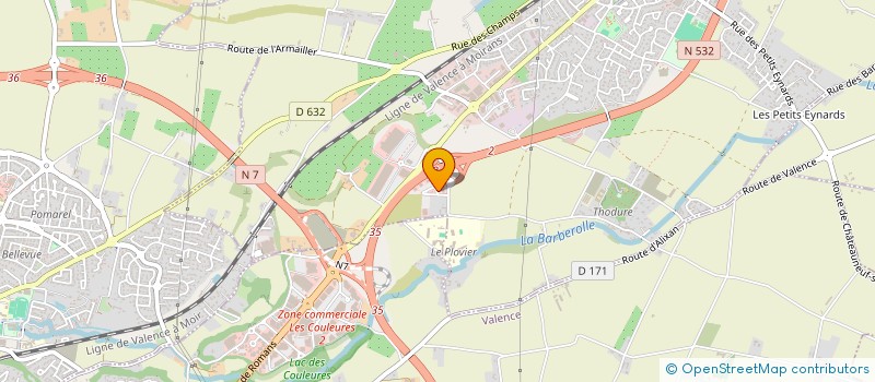 localisation de l'entreprise MONSIEUR ENZO BORDONADO à SAINT-MARCEL-LES-VALENCE