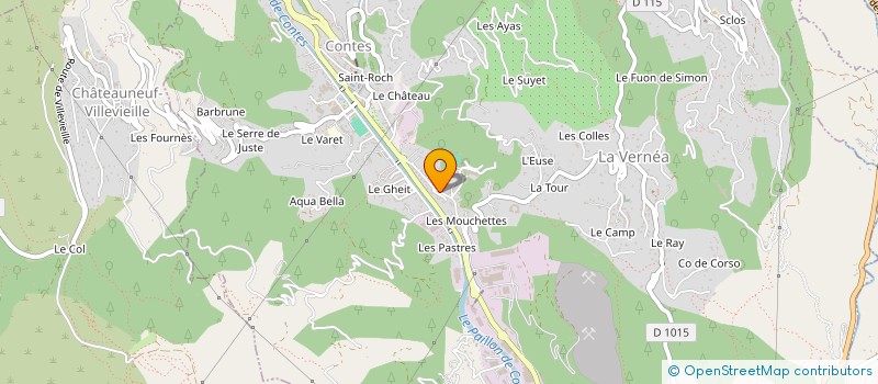 localisation de l'entreprise MONSIEUR ENZO BOTTERO  CONTES