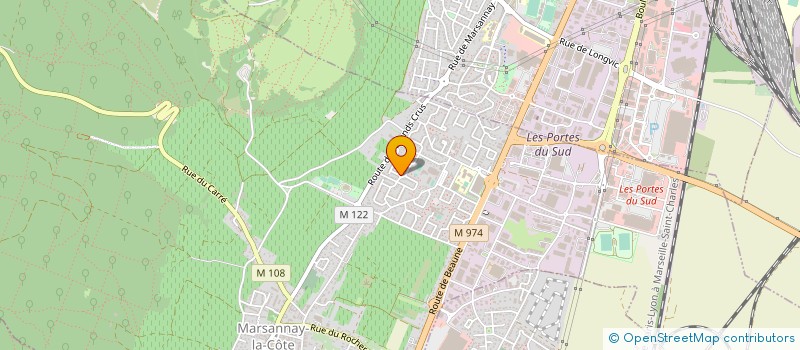 localisation de l'entreprise MONSIEUR ENZO BOUHALASSA à MARSANNAY-LA-COTE