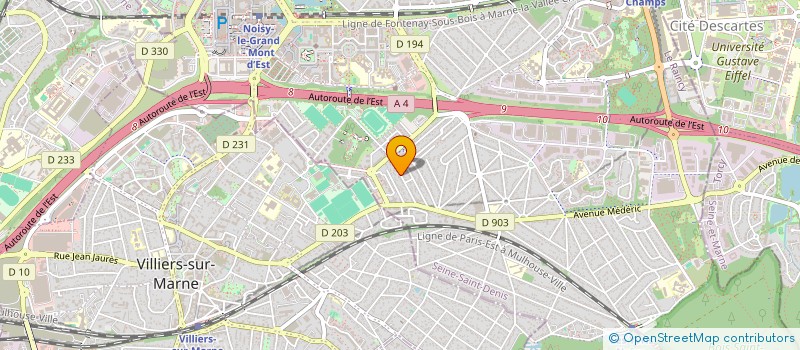 localisation de l'entreprise MONSIEUR ENZO BOUR  NOISY-LE-GRAND