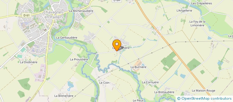 localisation de l'entreprise MONSIEUR ENZO BOURASSEAU à CHAVAGNES-EN-PAILLERS