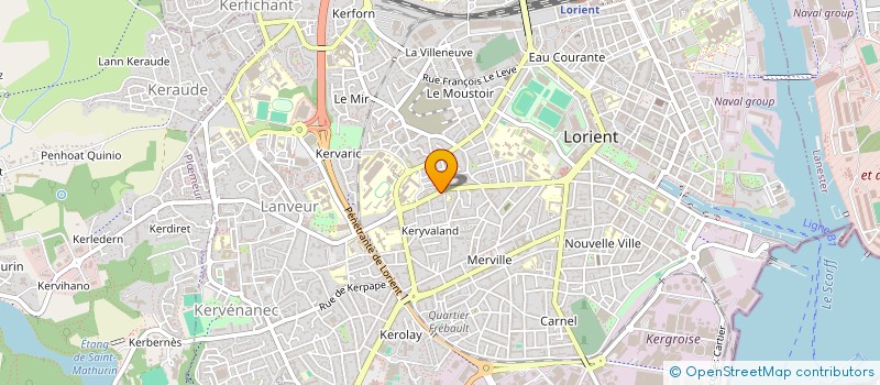 localisation de l'entreprise MONSIEUR ENZO BROUCKE à LORIENT