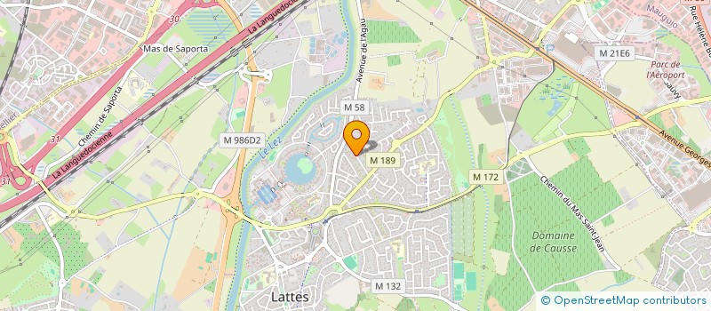 localisation de l'entreprise MONSIEUR ENZO BRUN à LATTES