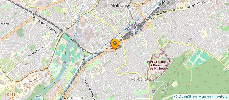 localisation de l'entreprise MONSIEUR ENZO BRUZZESE à MULHOUSE