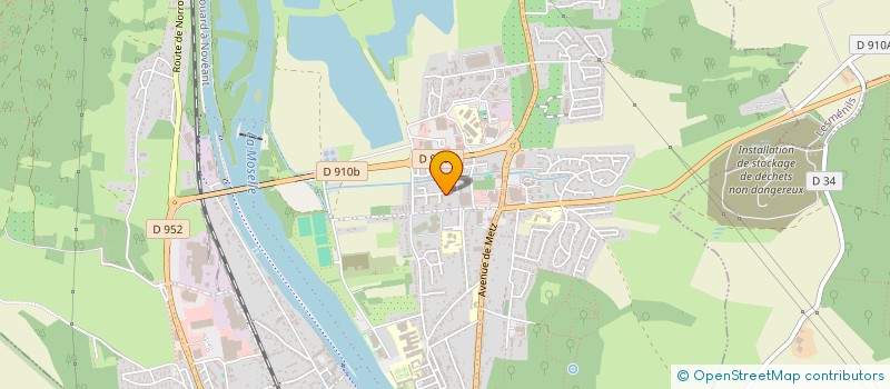 localisation de l'entreprise MONSIEUR ENZO BURLATS  PONT-A-MOUSSON