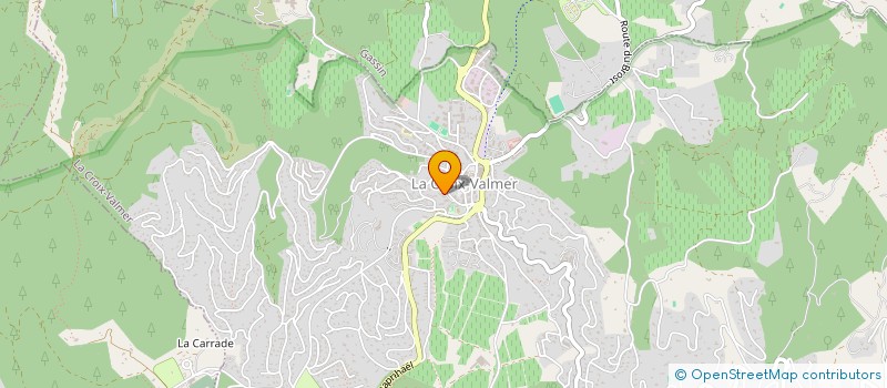 localisation de l'entreprise MONSIEUR ENZO BUSCHIAZZO  LA CROIX-VALMER