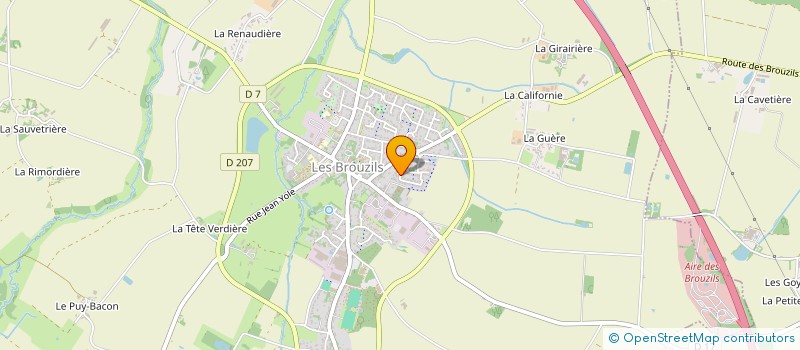 localisation de l'entreprise MONSIEUR ENZO BUSSOLINO  LES BROUZILS