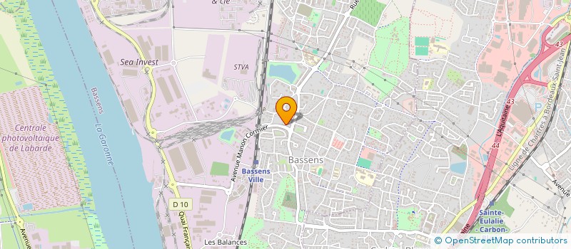 localisation de l'entreprise MONSIEUR ENZO CAMPOURCY  BASSENS