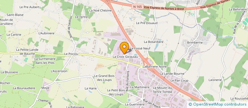 localisation de l'entreprise MONSIEUR ENZO CAMUS à COUERON