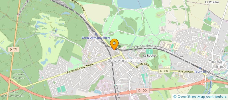 localisation de l'entreprise MONSIEUR ENZO CASCEGNA  GRETZ-ARMAINVILLIERS