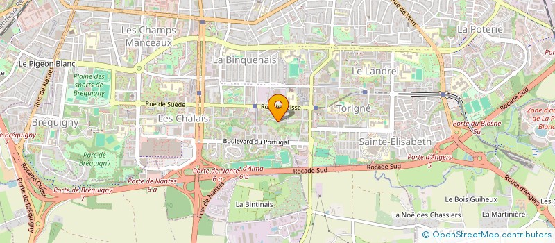 localisation de l'entreprise MONSIEUR ENZO CASTEL  RENNES