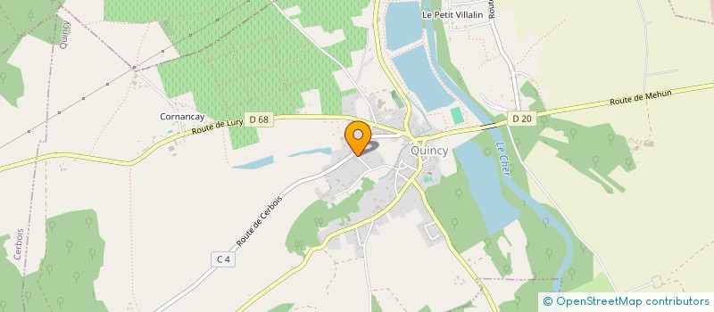 localisation de l'entreprise MONSIEUR ENZO CATALDI  QUINCY