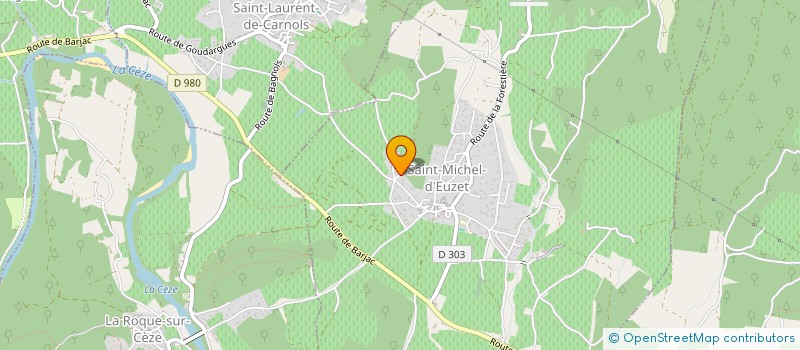 localisation de l'entreprise MONSIEUR ENZO CATTA  SAINT-MICHEL-D'EUZET