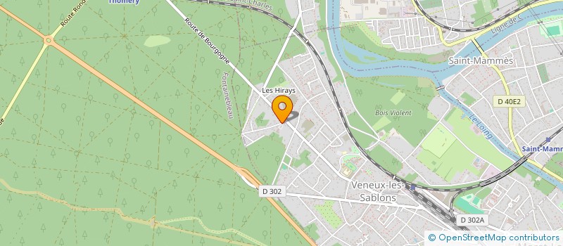 localisation de l'entreprise MONSIEUR ENZO CHARTRAIN  MORET-LOING-ET-ORVANNE