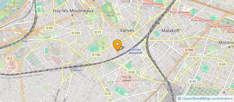 localisation de l'entreprise MONSIEUR ENZO CHEVET à VANVES
