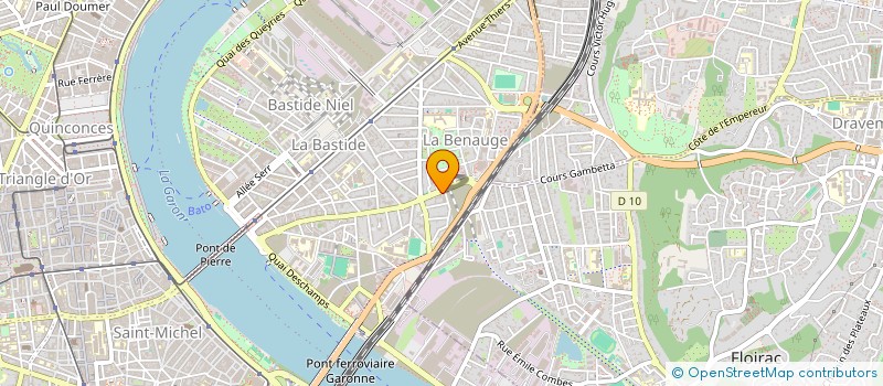 localisation de l'entreprise MONSIEUR ENZO COLLIN à BORDEAUX
