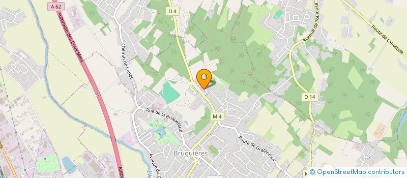 localisation de l'entreprise MONSIEUR ENZO CONSTANTIN  BRUGUIERES