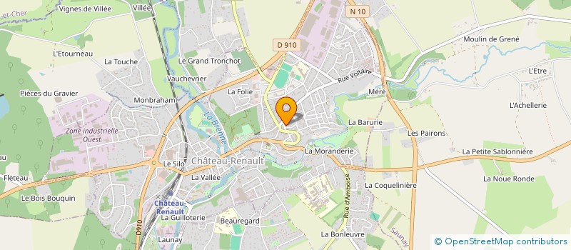 localisation de l'entreprise MONSIEUR ENZO CORBIN  CHATEAU-RENAULT