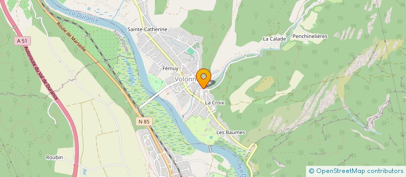 localisation de l'entreprise MONSIEUR ENZO CORONA à VOLONNE