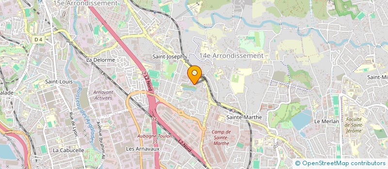 localisation de l'entreprise MONSIEUR ENZO CORREA à MARSEILLE