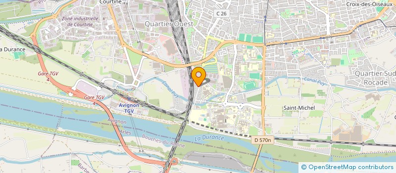 localisation de l'entreprise MONSIEUR ENZO CORTES  AVIGNON