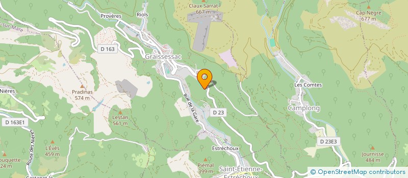 localisation de l'entreprise MONSIEUR ENZO COTTAVOZ  GRAISSESSAC