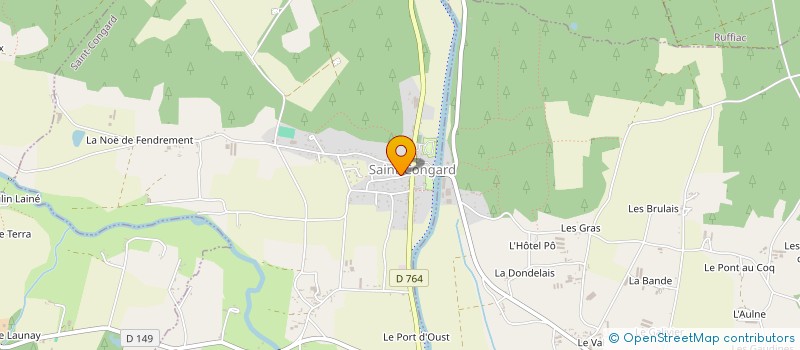 localisation de l'entreprise MONSIEUR ENZO COULATY  SAINT-CONGARD