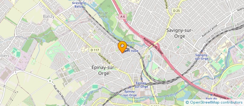 localisation de l'entreprise MONSIEUR ENZO COUSSOT à EPINAY-SUR-ORGE