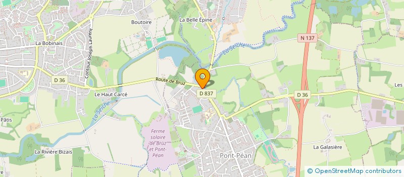 localisation de l'entreprise MONSIEUR ENZO CUGUEN  PONT-PEAN