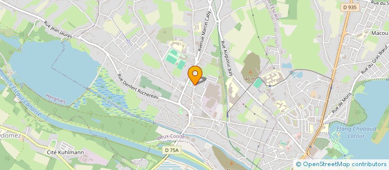 localisation de l'entreprise MONSIEUR ENZO CUZZUCOLI  VIEUX-CONDE