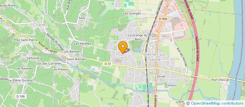 localisation de l'entreprise MONSIEUR ENZO DA CUNHA à CRECHES-SUR-SAONE