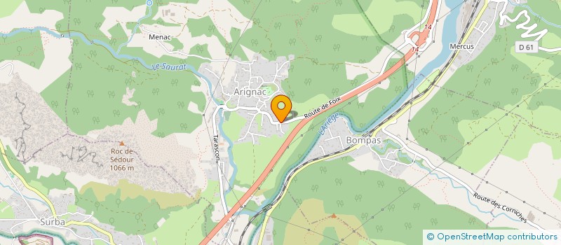 localisation de l'entreprise MONSIEUR ENZO DA SILVA à ARIGNAC